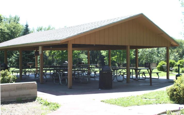 Gooseberry Park Small Shelter<br />Capacity 60