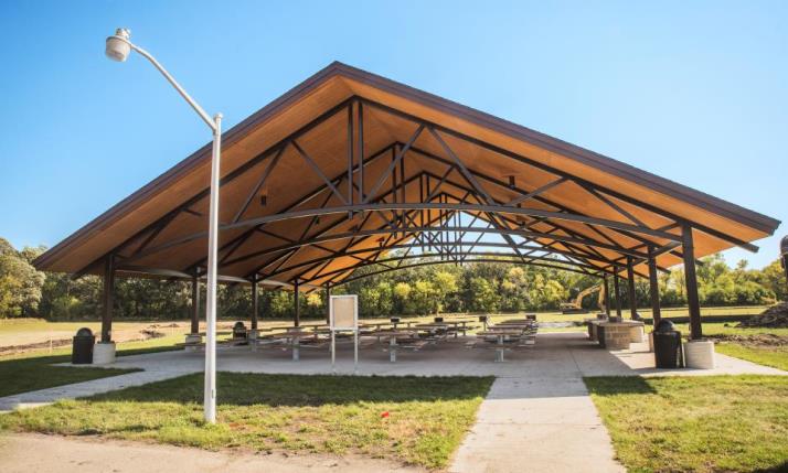 M.B. Johnson Large Shelter<br />Capacity 200